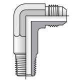 Triple-Lok 37 Flare JIC - Tube to NPT - Long Leg - 90 Elbow